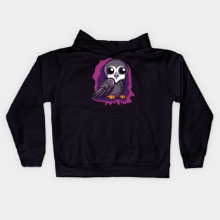 Cute Crow Kids Hoodie